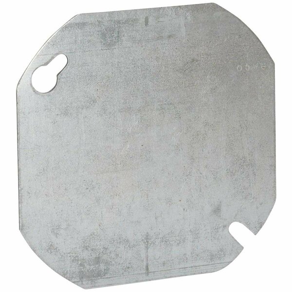 Southwire Electrical Box Cover, Round, Galvanized Steel 54C1-UPC
